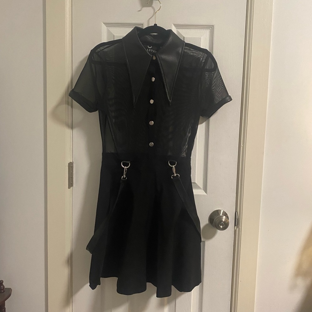 Cosmic Katy Suspender Dress NWOT